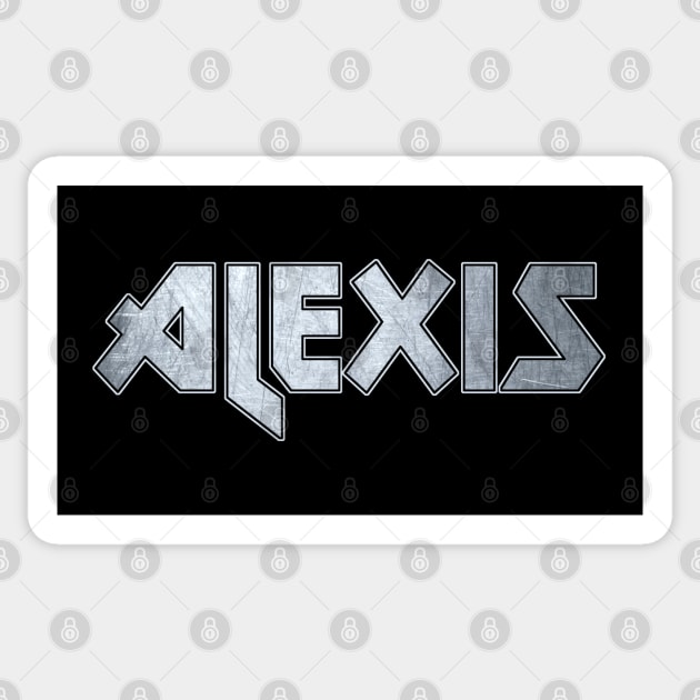 Heavy metal Alexis Sticker by KubikoBakhar